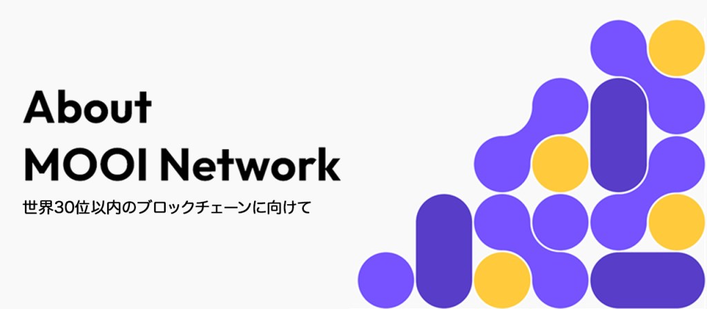 "MOOI Network", the blockchain of the Cocone Group, aiming to be ranked among the top 30 in the world.